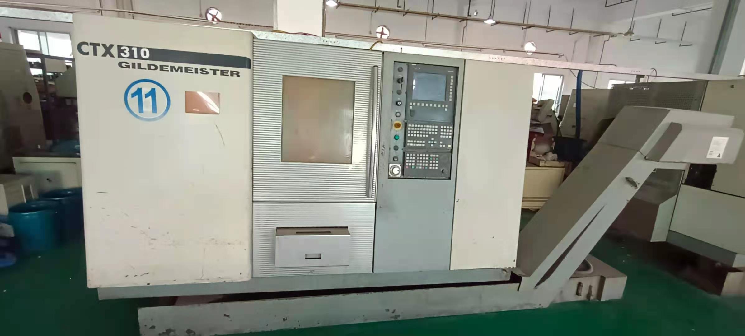 三台DMG数控车ctx310有一台带动力头
