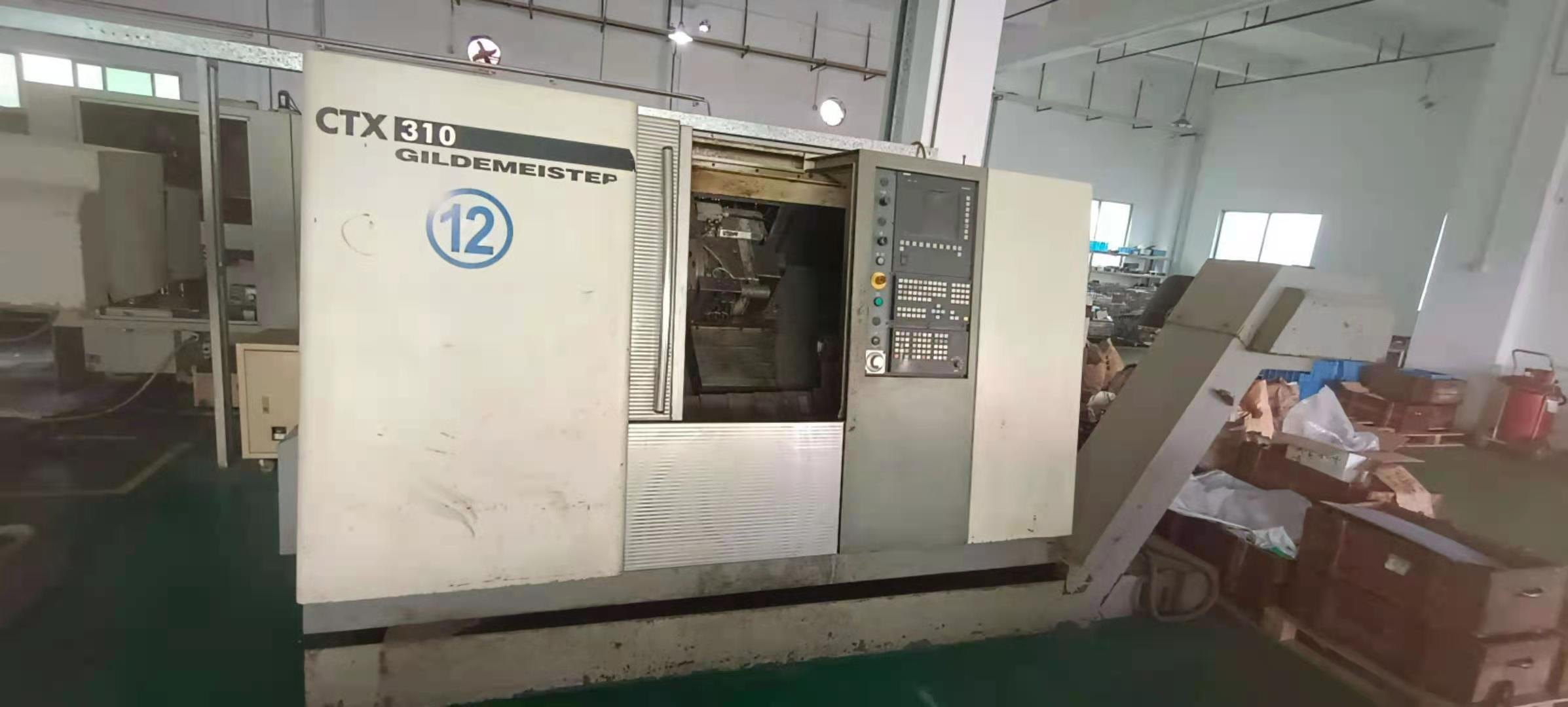 三台DMG数控车ctx310有一台带动力头