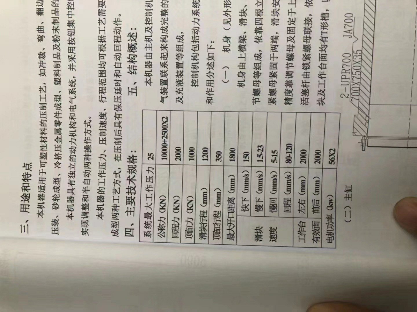 出售九成新南通1500吨四柱压力机