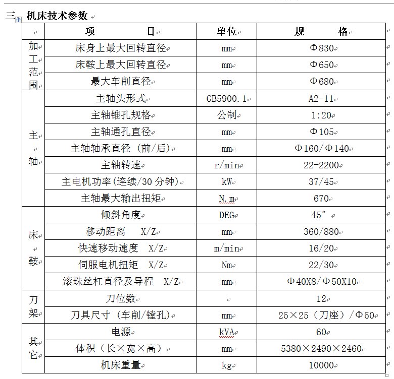 打包出售两台宝鸡准新数控车CK7670LE和CK7660LC法拉克MF系统参数看图