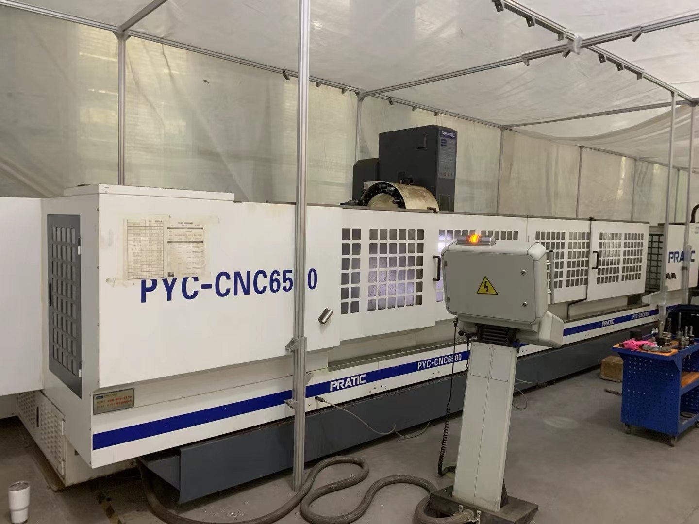 出售:普拉迪PYC-CNC6500型材机
发那科0i-MF plus系统.