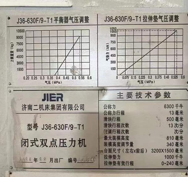 长沙工厂急售双点压力机630吨400吨250吨现货供应_打包.