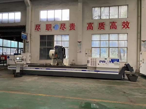 普拉迪数控科技PYB-CNC6500型材机，铸铁床身同款2台工.