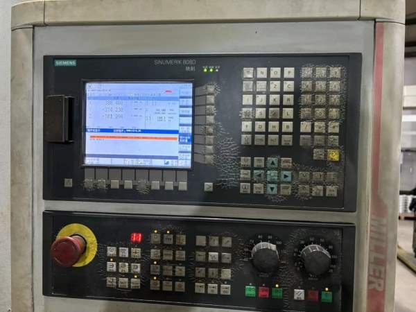 在位批发出售一台沈阳850立加、西门子808D系统、三轴.