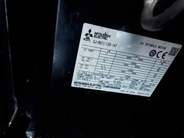乔锋重型VH85加工中心，日本三菱M80A包系统，主轴电机.