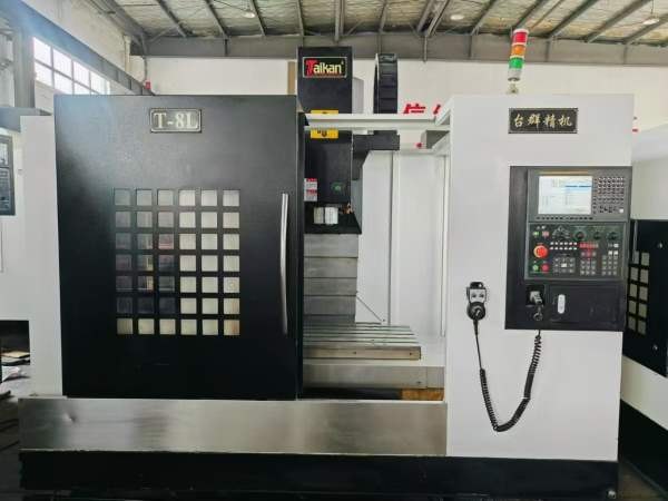 四台台群T8L两线硬一加工中心，发那科OI-FM Plus系统.