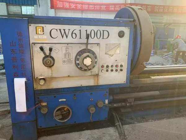 精品普利森重型车床CW61100DX4000到库，基本全新，国.