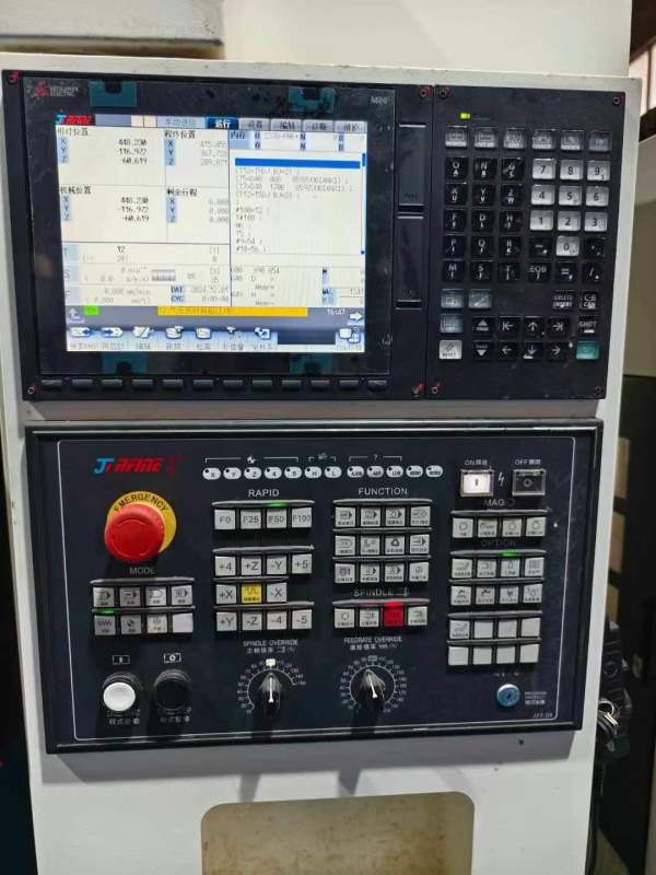 品牌：乔峰 EV-850年份：2023年系统: 三菱M80触屏主轴.