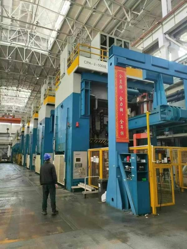 刚中标，四点生产线99新，一级品牌德国舒勒产00600需.