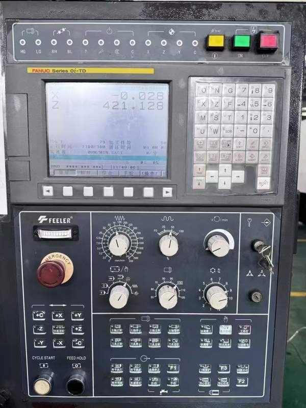 友佳FTC450数控斜身车 同款6台 尺寸规格：回转直径670.