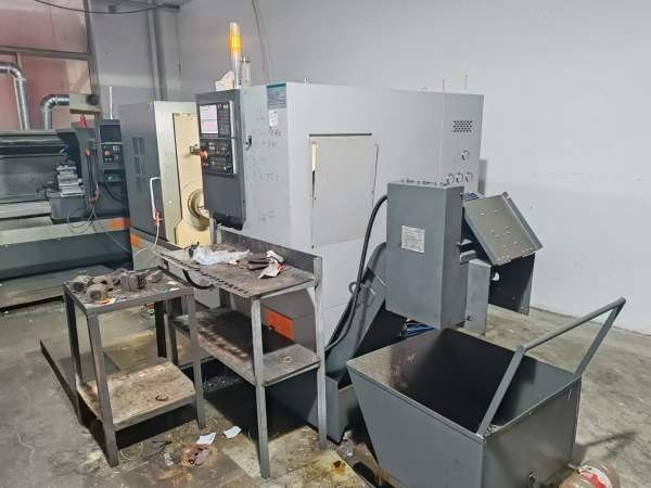 富阳工厂拿下重型精品铁正50线规刀塔机一台，铁正系统.