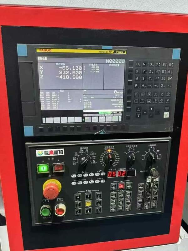 2022年巨高850加工中心，两线一硬，发那科MF PLUS系统.