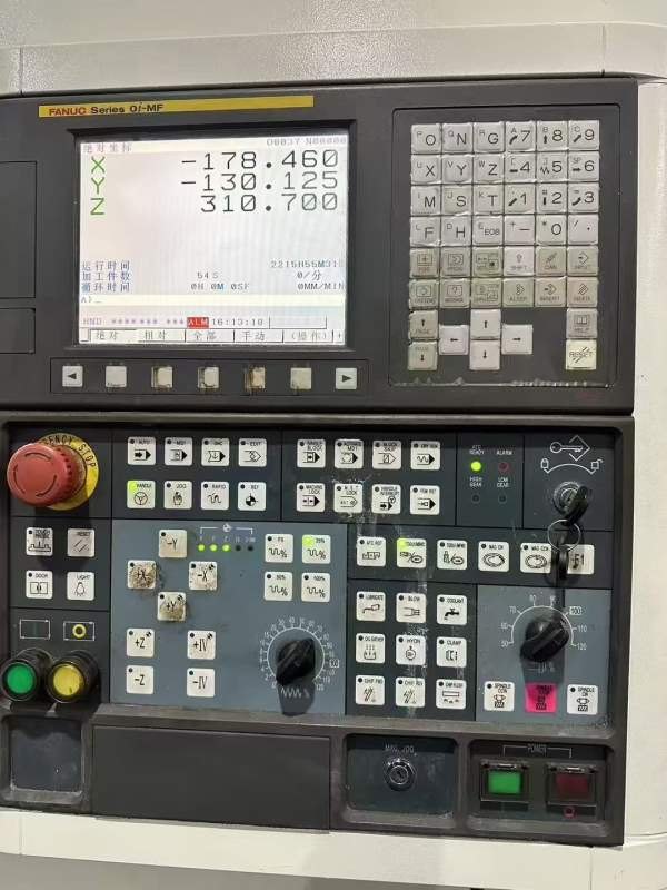 850立加带四轴沈阳VMC850E加工中心.发那科MF系统.可带.