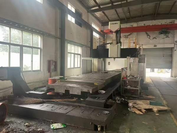 海天6028数控龙门工作台62米，门宽2.8米，法兰克系统