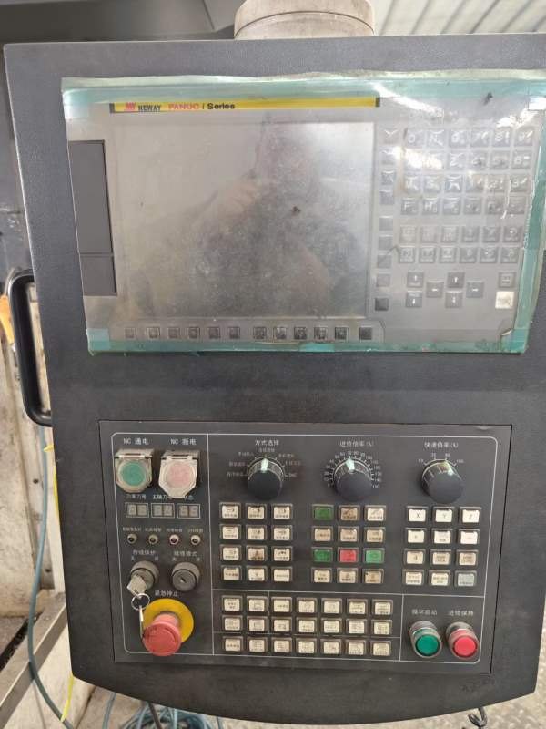 安徽工厂在位纽威PM2060HA龙门加工中心FANUCi Series.
