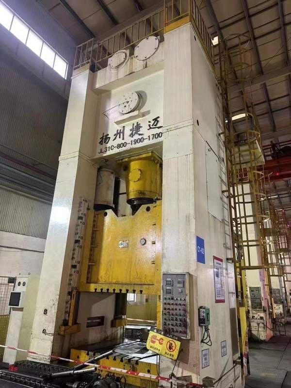 刚中标2台800，5台630单点西安提货800吨一台高密锻压.