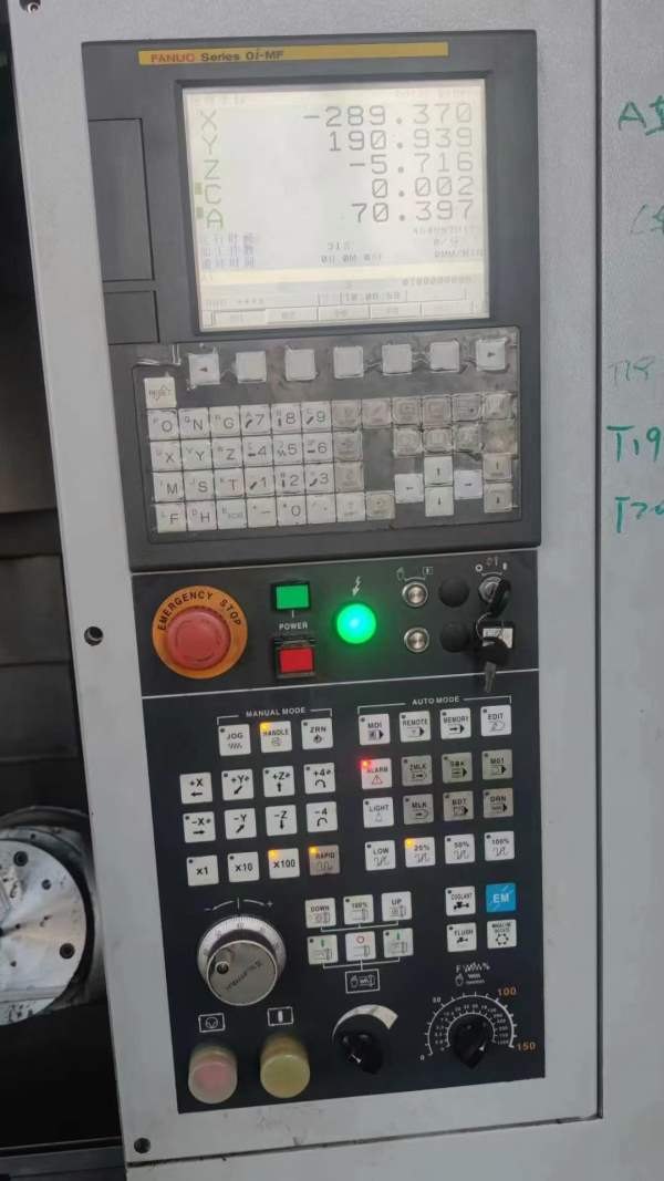 威亚210斜车一台，哈挺710三台，发那科mf，可现场试机.