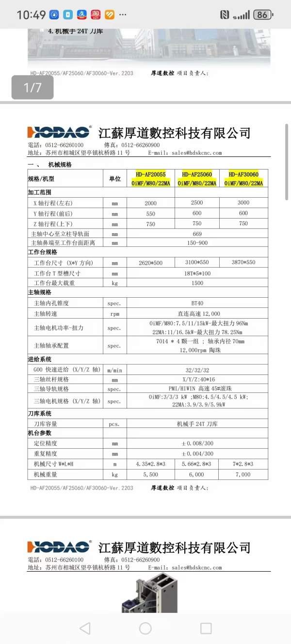 买下苏州一线品牌厚道25060加工中心，选配台正机身，.