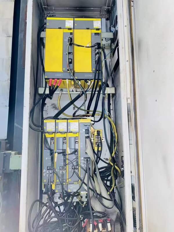 汉川TK6411B数控镗铣床，发那科高配系统，主轴带拉丁.