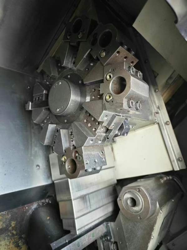 同款3台，程泰GLS200数控车床，8寸液压卡盘，带尾座，.