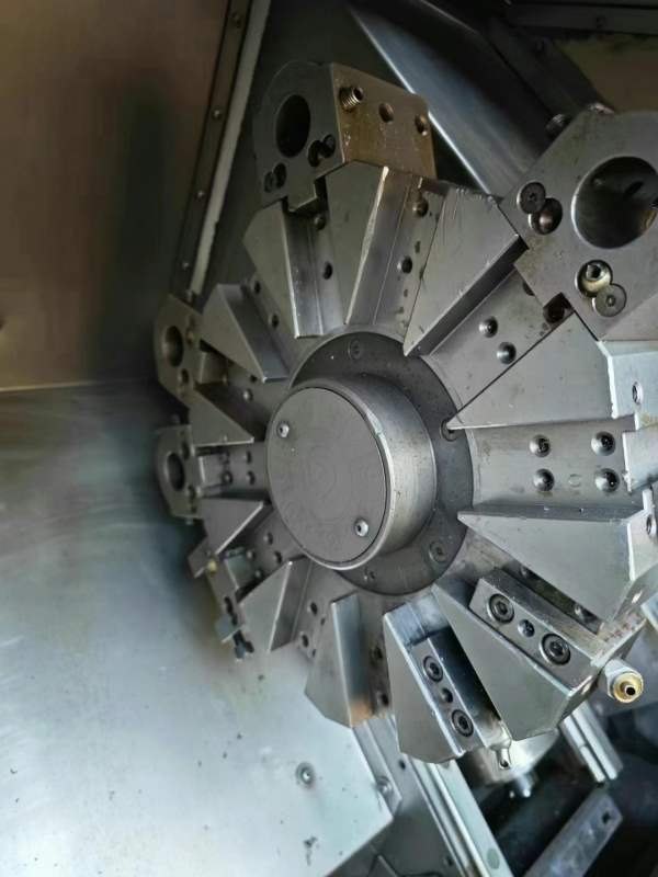 同款3台，程泰GLS200数控车床，8寸液压卡盘，带尾座，.