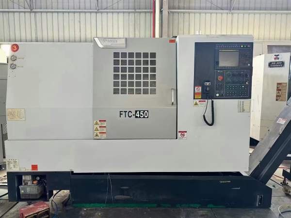 新到2020年准新友佳FTC450精密斜轨车，发那科TF plus.