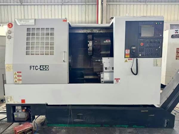 新到2020年准新友佳FTC450精密斜轨车，发那科TF plus.