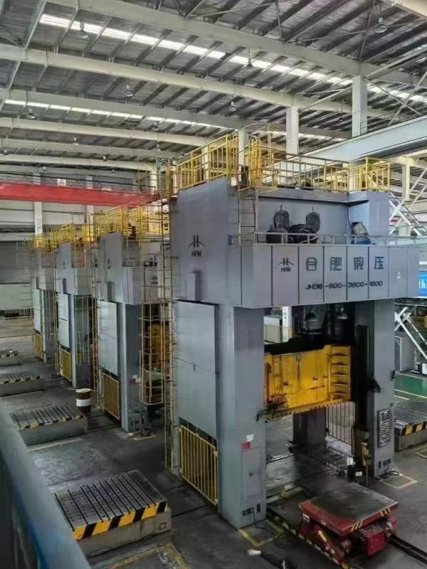 合肥锻压0500，侧移双工作台，行程600mm，装模高度120.