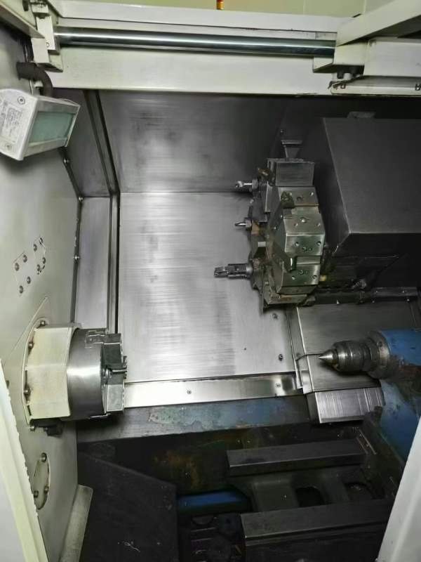 纽威161H，6寸卡盘，加工长度320，带尾座，后排屑，新.