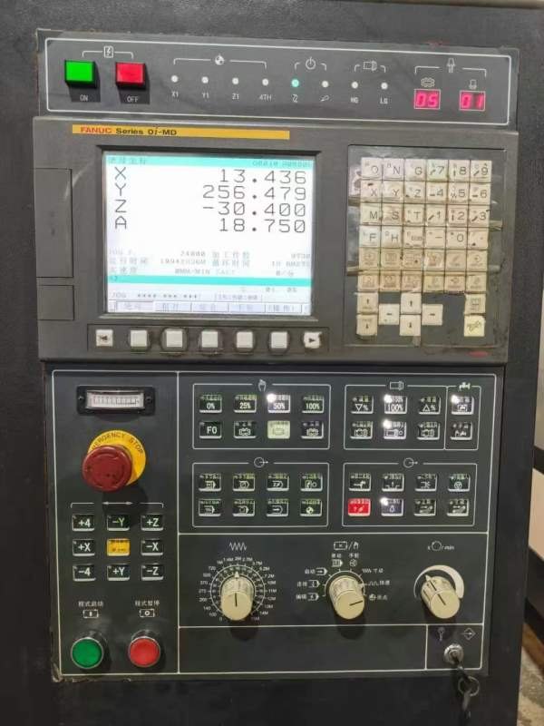刚刚拿下两台惠勒1000A立加、行程1000/530/550、发那.