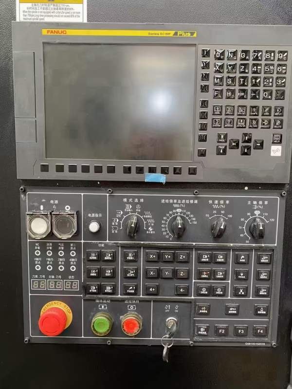 2023年国盛2716龙门加工中心，发那科MF Plus系统，BT5.