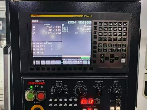 德扬DV-850再售一台2022年 3台剩后1台 发那科MF Plus.