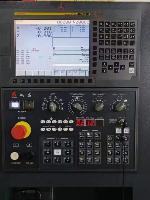 品牌: 斌胜 MCV-L855年份:  2020年3月系统 :  发那科O.