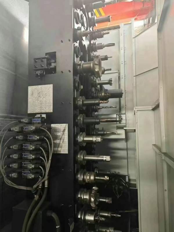 高配海天800双工位卧加、型号HUP80、发那科Plus系统、.