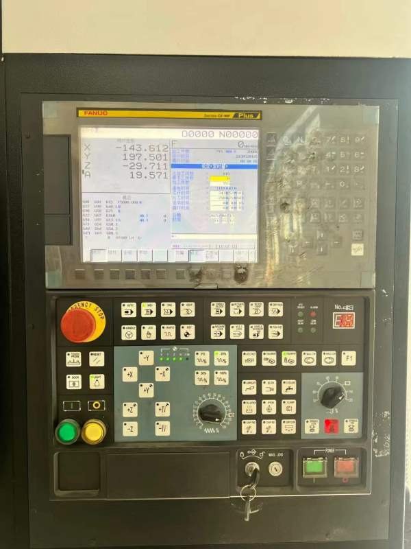 沈阳850加工中心，2022年，FANUC 0I MF-Plus系统，三.