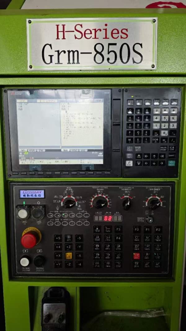 格勒玛850S加工中心2023年11月出厂 只使用900小时三菱.