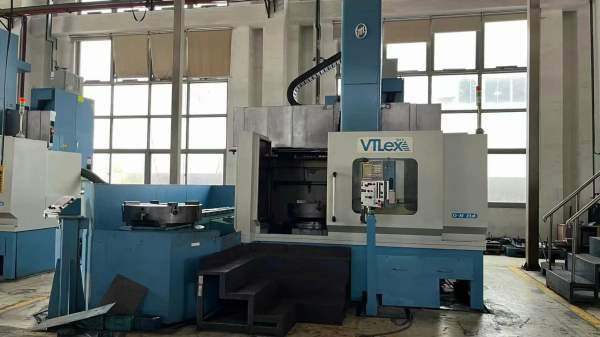 日本OMVTLEX915立式数控车床同款3台，双工位，带光栅.