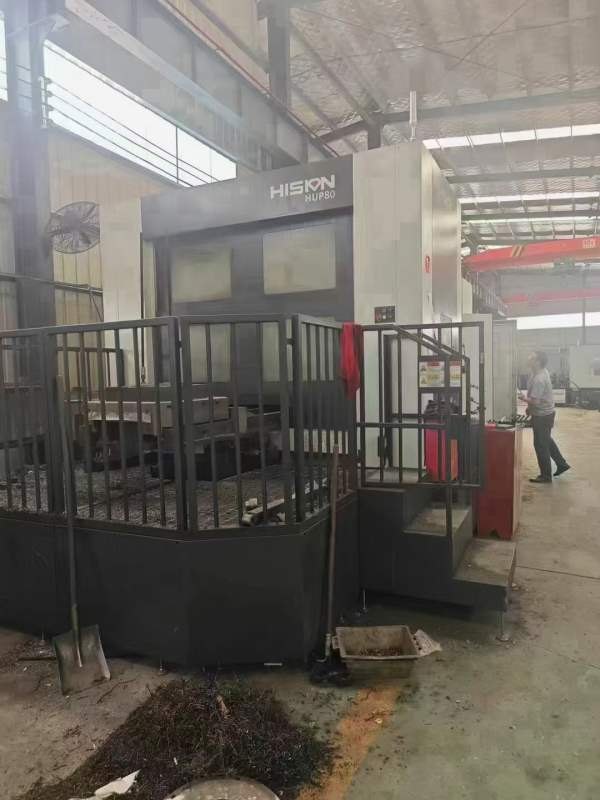 海天800卧加，刚买下海天HUP80卧式加工中心 高配机，B.