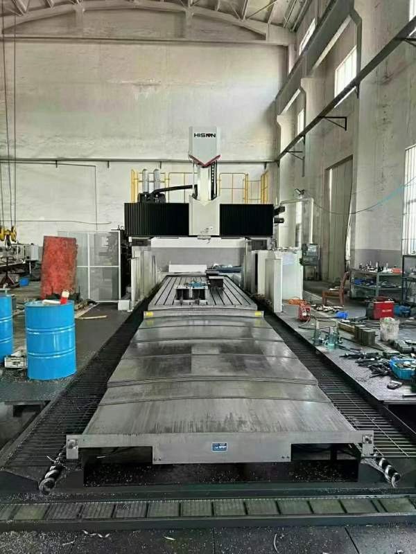 宁波海天3280数控龙门，工作台2500/8000mm，X/Y/Z行程.