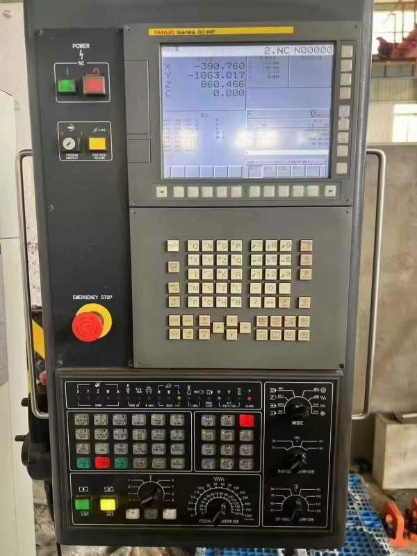 20年海天6036龙门加工中心 工作台3X6米 门宽3.6米 门.