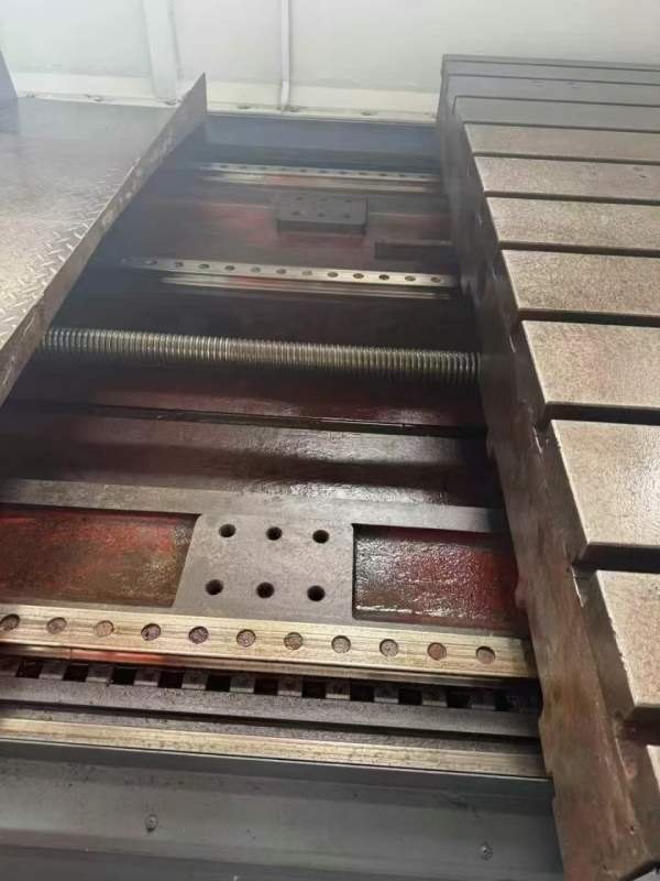 台湾原装乔威进重型NF3223数控龙门铣，发那科MD系统-.