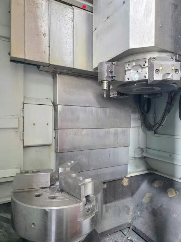台湾原装程泰GV-500M数控立车，带铣功能，发那科TF系.