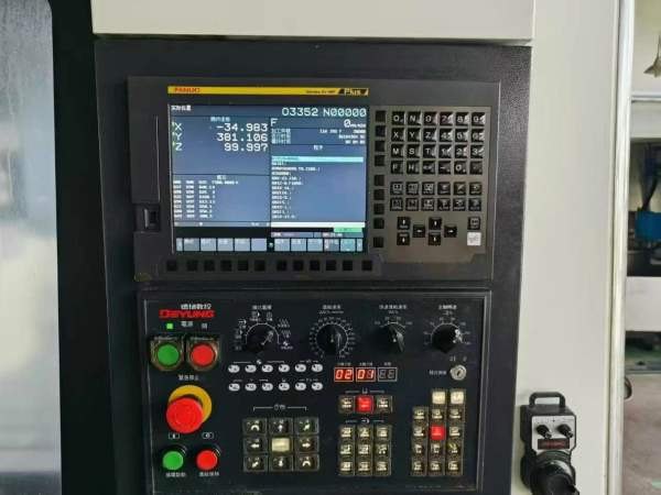 到新一台2022年德扬1160工加中心，发那科OI-FM Puls统.