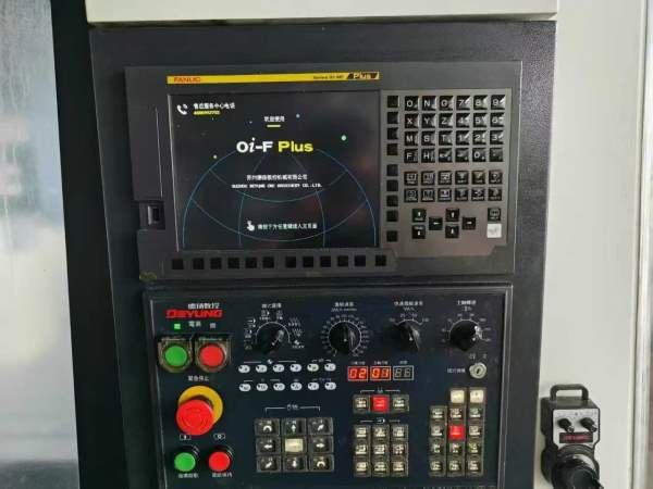 到新一台2022年德扬1160工加中心，发那科OI-FM Puls统.