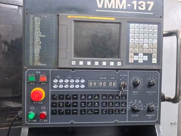 台湾高锋1370BT50主轴，齿轮头，三轴硬轨，发那科oiMF.