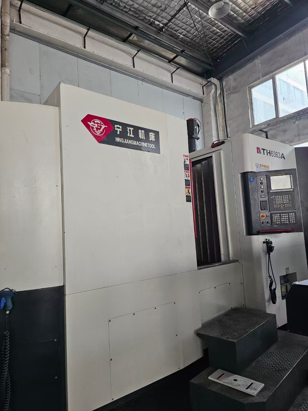 普什宁江630双工位卧加、新机160多万、发那科MF系统，.