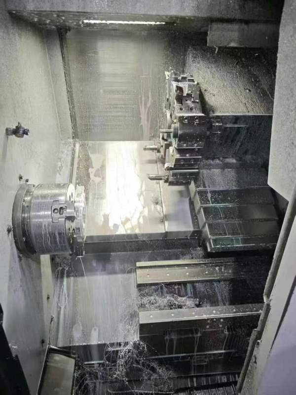 台湾程泰GLS2000e数控车床，发那科TF系统，8寸卡盘，1.