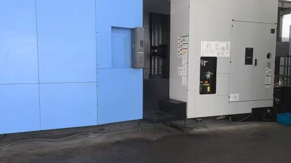 浙江工厂刚买一台24年斗山NHP8005卧式加工中心 使用时.