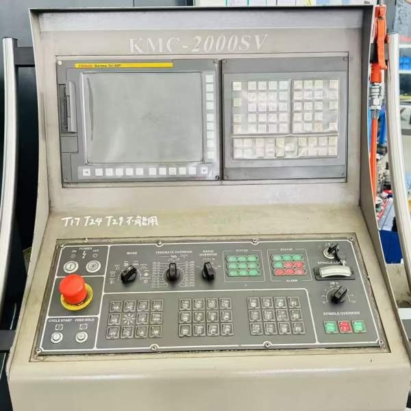 台湾高明KMC-2000SV龙门加工中心，九成新，安装少用，.