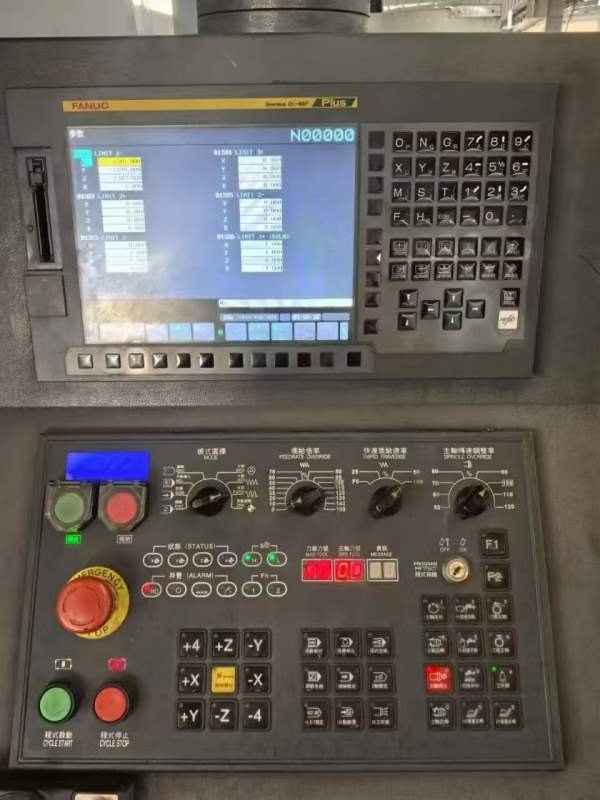 刚买一台22年台资品牌国祥HE1100L卧式加工中心 发那科.